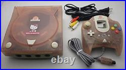 SEGA Dreamcast HELLO KITTY PINK HKT-3000 Console set Japan Retro Game