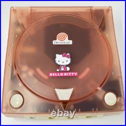 SEGA Dreamcast HELLO KITTY Pink Console region-J retro game Sanrio kawaii 20a