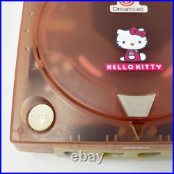 SEGA Dreamcast HELLO KITTY Pink Console region-J retro game Sanrio kawaii 20a