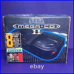 SEGA? MEGA CD 2 BOXED CONSOLE? 8 Classic Games & FIFA Vintage Retro Inserts SEGA? MEGA CD 2 BOXED CONSOLE? 8 Classic Games & FIFA Vintage Retro Inserts