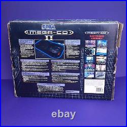 SEGA? MEGA CD 2 BOXED CONSOLE? 8 Classic Games & FIFA Vintage Retro Inserts SEGA? MEGA CD 2 BOXED CONSOLE? 8 Classic Games & FIFA Vintage Retro Inserts