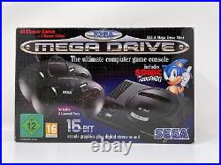 SEGA Mega Drive Mini Official Console 42 Classic Retro Video Games 2 Controllers