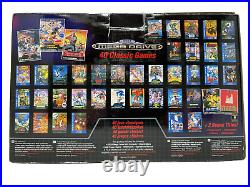 SEGA Mega Drive Mini Official Console 42 Classic Retro Video Games 2 Controllers