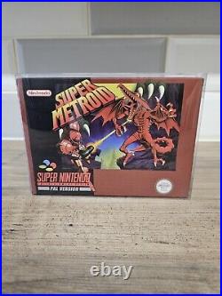 SNES Super Metroid Super Nintendo Console Retro SNES Games SNES