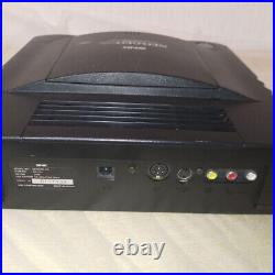 SNK NEO GEO CD console set black used work retro game japan import NTSC-J JP