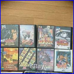 SNK NEOGEO AES Console system with 8 GAMES used Retro free shipping
