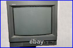 SONY TRINITRON COLOR VIDEO MONITOR PVM-14L1for Retro gaming consoles with cord