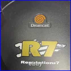Sega Dreamcast R7 console system Regulation 7 DC Japanese retro game Fedex DHL