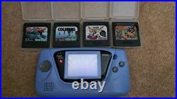 Sega Game Gear Blue Retro Vintage Fully Working Handheld Games Console Japan Sega Game Gear Blue Retro Vintage Fully Working Handheld Games Console Japan