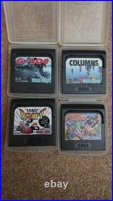 Sega Game Gear Blue Retro Vintage Fully Working Handheld Games Console Japan Sega Game Gear Blue Retro Vintage Fully Working Handheld Games Console Japan