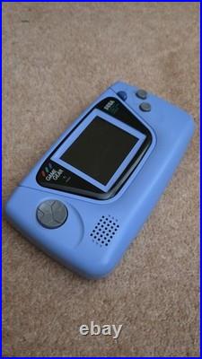 Sega Game Gear Blue Retro Vintage Fully Working Handheld Games Console Japan Sega Game Gear Blue Retro Vintage Fully Working Handheld Games Console Japan