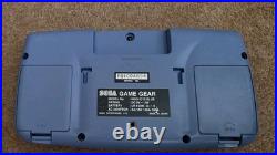 Sega Game Gear Blue Retro Vintage Fully Working Handheld Games Console Japan Sega Game Gear Blue Retro Vintage Fully Working Handheld Games Console Japan