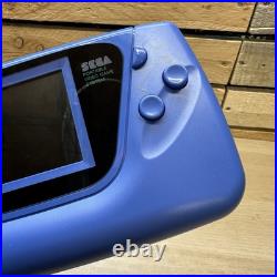 Sega Game Gear Console New IPS V5 Screen Blue Rehsell Handheld Retro VGC Sega Game Gear Console New IPS V5 Screen Blue Rehsell Handheld Retro VGC