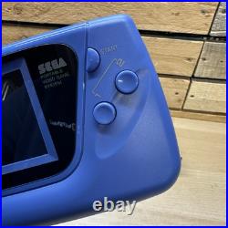 Sega Game Gear Console New IPS V5 Screen Blue Rehsell Handheld Retro VGC Sega Game Gear Console New IPS V5 Screen Blue Rehsell Handheld Retro VGC