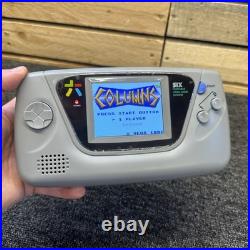 Sega Game Gear Console New IPS V5 Screen Grey Rehsell Handheld Retro VGC