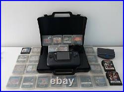 Sega Game Gear Console Plus Huge Games Bundle/case Working Retro Sega-exc Cond