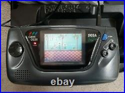 Sega Game Gear Console Plus Huge Games Bundle/case Working Retro Sega-exc Cond