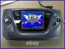 Sega Game gear new LCD, new capacitors retro console refurbished not mcwill