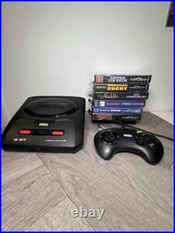 Sega Mega Drive 2, Console 6 Games, Controller & Leads Tested Retro Xmas A1 Cond