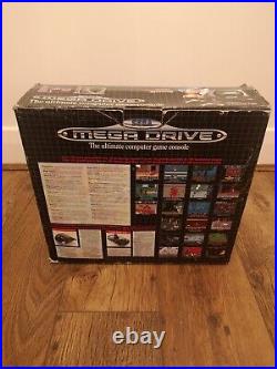 Sega Mega Drive Console Sonic UK PAL Boxed Tested Retro Gaming