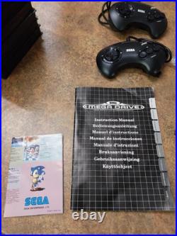 Sega Mega Drive Sonic Edition + 7 Games Retro Bundle- Console Tested + Working Sega Mega Drive Sonic Edition + 7 Games Retro Bundle- Console Tested + Working