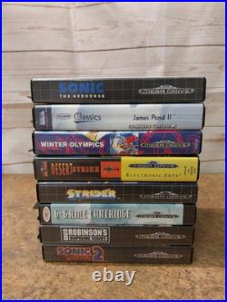 Sega Mega Drive Sonic Edition + 7 Games Retro Bundle- Console Tested + Working Sega Mega Drive Sonic Edition + 7 Games Retro Bundle- Console Tested + Working