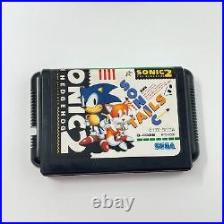 Sega Mega Drive region Japan HAA-2510 with sonic 2 genesis retro game genesis