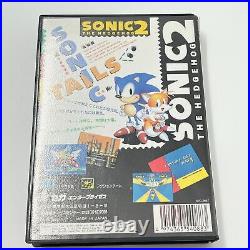 Sega Mega Drive region Japan HAA-2510 with sonic 2 genesis retro game genesis