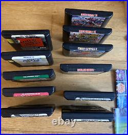Sega Megadrive Retro Vintage 90s genesis Console Mega 11 X Games Big Bundle