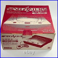 Sega Saturn white console system region JP Excellent condition retro game SS