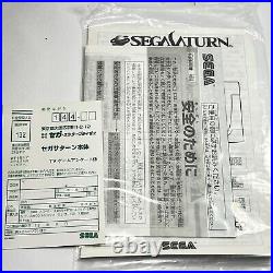 Sega Saturn white console system region JP Excellent condition retro game SS