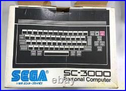 Sega Sc-3000 Retro Game Consoles Confirmed Operation Vintage Retro Japan Used
