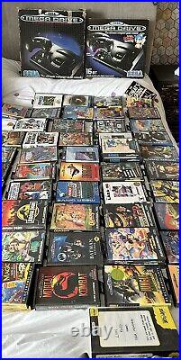 Sega megadrive bundle Two Consoles Job Lot Vintage Retro 90s Ghouls 58 Games