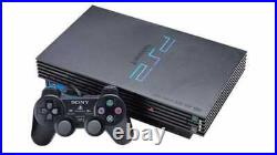 Sony PS2 PlayStation 2 Retro Fat Original Black CONSOLE + 15 Games + More BUNDLE
