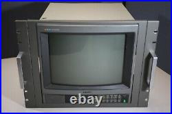 Sony PVM-1341 Trinitron Color Video Monitor RETRO AUDIO GAMING Tested Working