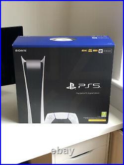 Sony PlayStation 5 (PS5) Digital Edition 825GB Brand New Video Game Console