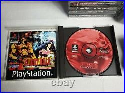 Sony Playstation ps1Bundle With 14 Games soulblade bloody roar 2 gaming retro