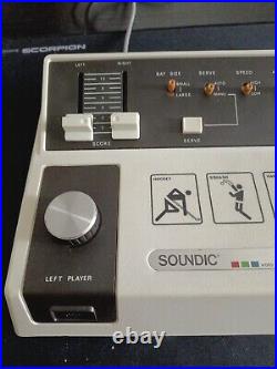 Soundic Pong Console TVG- SD-01 Retro Gaming. Boxed