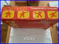 Sovereign Supersports Retro Vintage TV Games Console