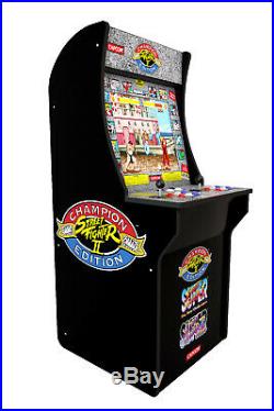 Street Fighter 2 Arcade1Up Retro Classic Home Cabinet Machine 4ft 3 In 1 Games
