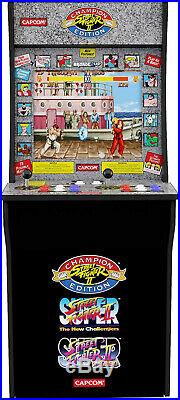 Street Fighter 2 Arcade1Up Retro Classic Home Cabinet Machine 4ft 3 In 1 Games