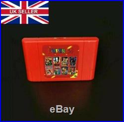 Super 64 Retro Game Card 340 in 1 Cartridge for N64 Video Game Console UK Seller