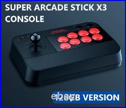 Super Console Arcade Stick X3 (128gb) Pro Plus Retro Station Play Game Box