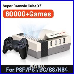 Super Console Cube X3 Retro Game Console 60000 Classic Game Box with 60 Emulator Super Console Cube X3 Retro Game Console 60000 Classic Game Box with 60 Emulator