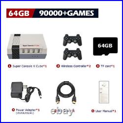 Super Console X Cube Retro Game Console 117000+ Games for PSP/PS1/N64/DC/MAME
