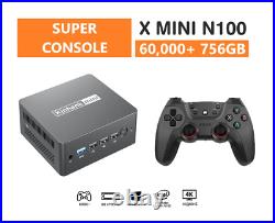 Super Console X Mini N100 Pro (500gb + 256gb) Retro Games Console Smart Tv Box
