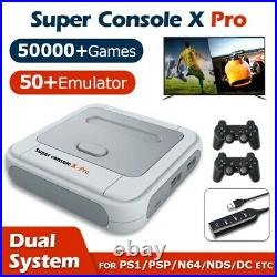 Super Console X Pro 256Go Jeux Vidéo Rétro Gaming WIFI 4K +50000 Jeux Inclus