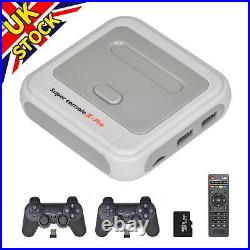 Super Console X Pro 50,000+ Retro Game Console Wireless Controllers Up to 256G
