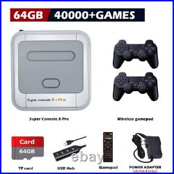 Super Console X Pro Retro Game Console with 60,000+ Games, 50+ Emulators, PS1, P