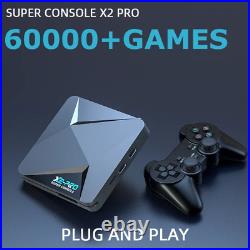 Super Console X2 Pro 4K Portable Video Game Consoles 60000 Retro Games 70 Emulat